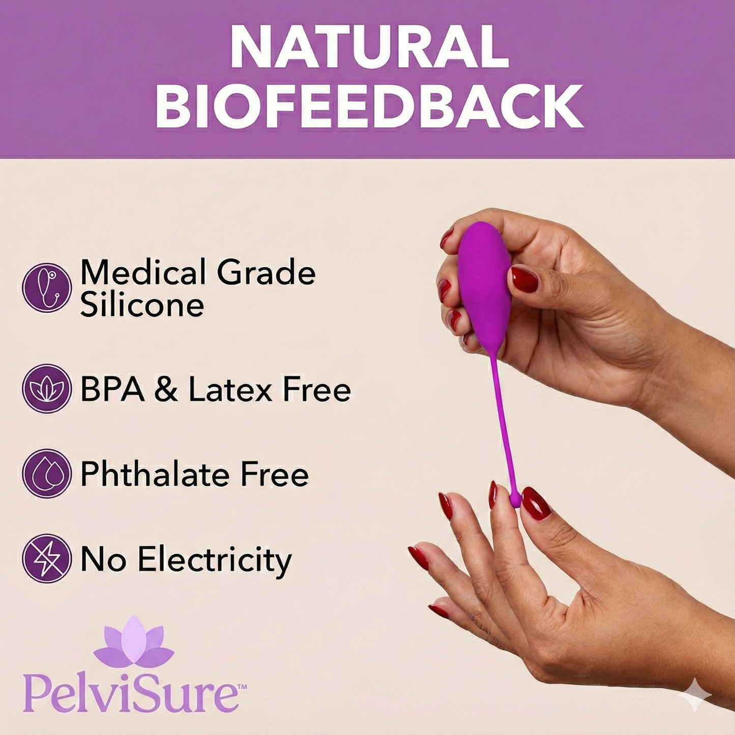 PelviSure™ - A Natural Way to Strengthen Your Pelvic Floor & Feel Confident Again