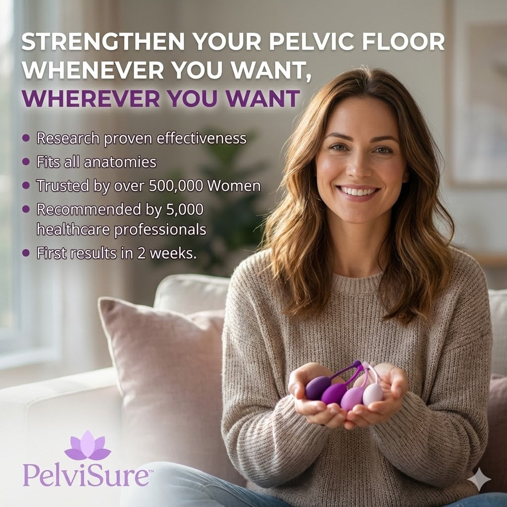 PelviSure™ - A Natural Way to Strengthen Your Pelvic Floor & Feel Confident Again