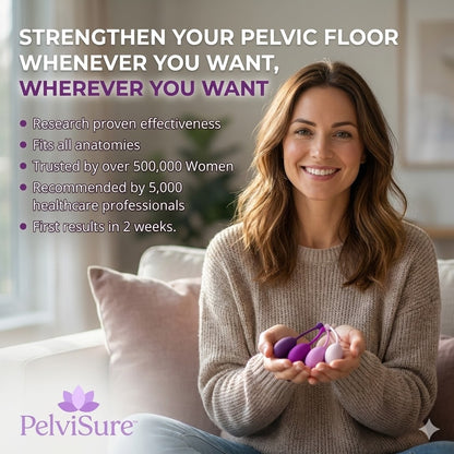 PelviSure™ - A Natural Way to Strengthen Your Pelvic Floor & Feel Confident Again